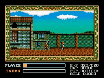 Ys - Wanderers from Ys (Japan) screen shot game playing